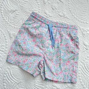 The Beaufort Bonnet Company Pastel Flower Swim Shorts